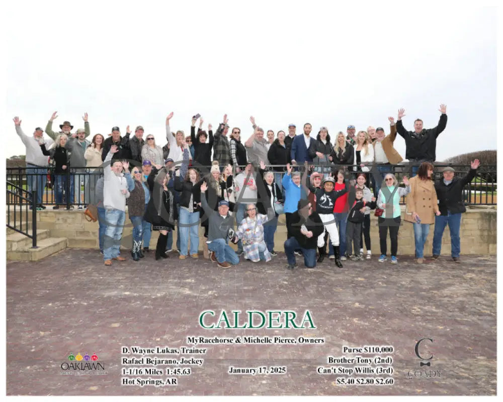 Caldera - 01-17-25 R02 Op Action 4 Oaklawn Park
