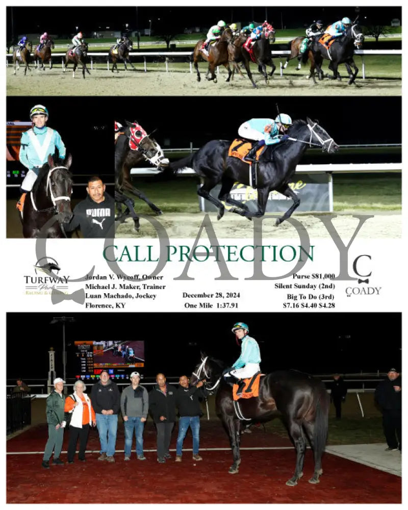 Call Protection - 122824 Race 04 Tp Turfway Park
