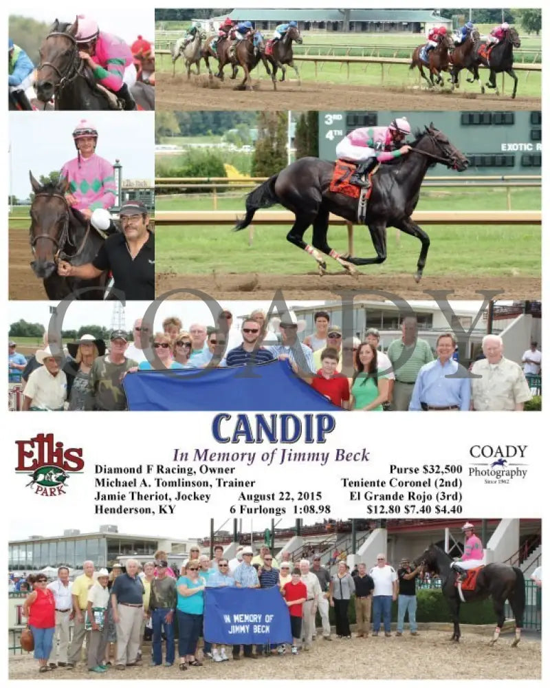 Candip - 082215 Race 05 Elp Ellis Park