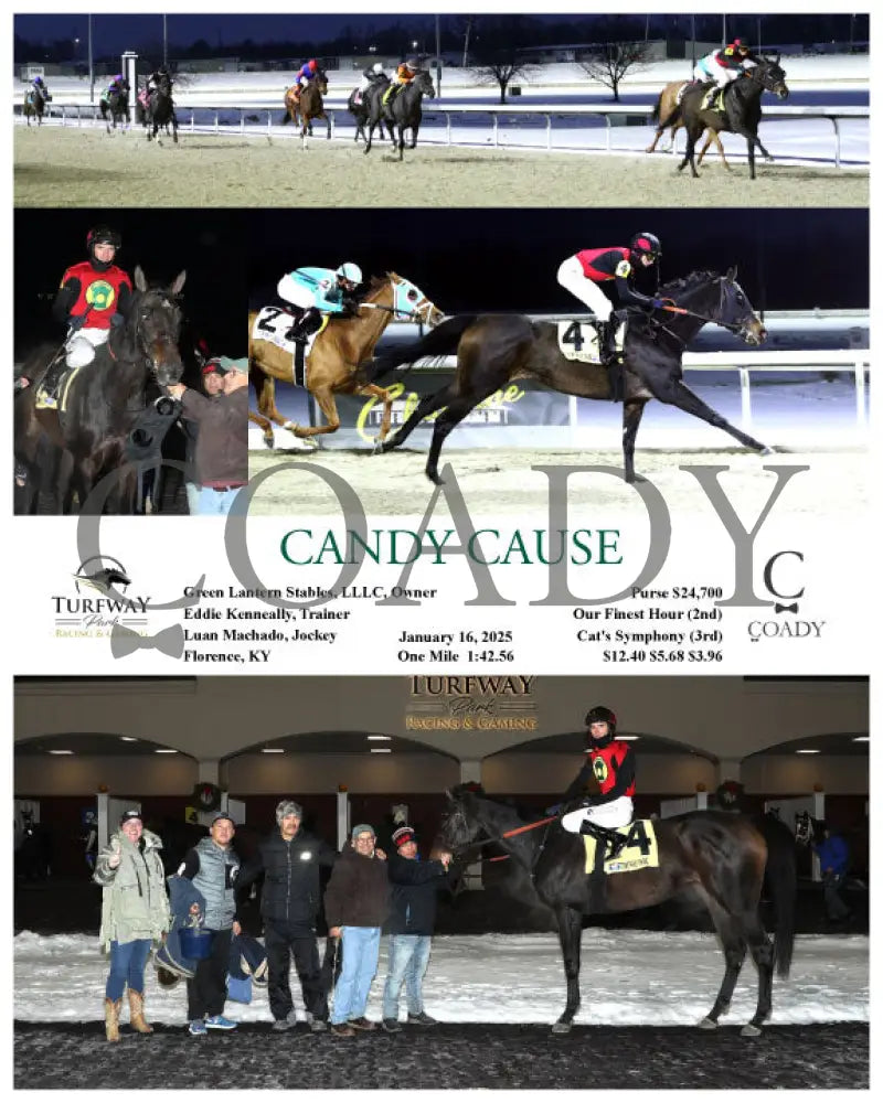 Candy Cause - 01-16-25 R01 Tp Turfway Park