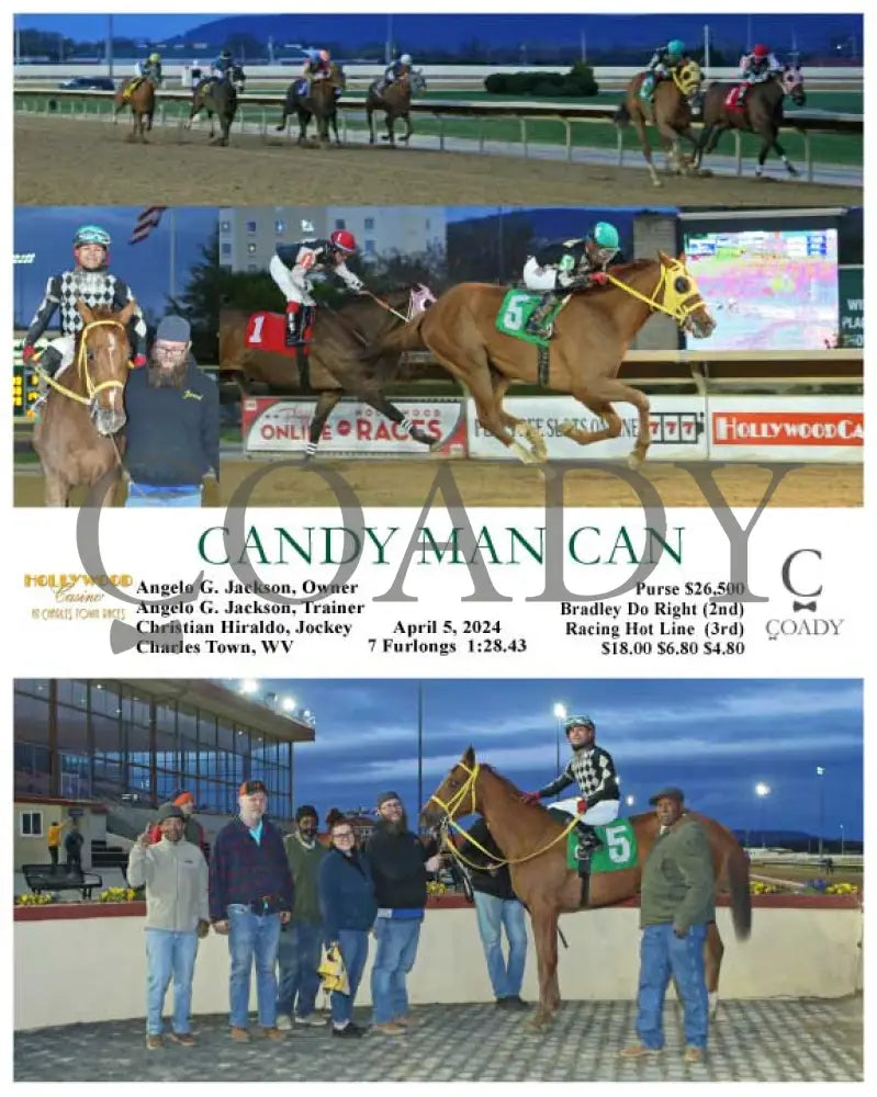 Candy Man Can - 04 - 05 - 24 R02 Ct Hollywood Casino At Charles Town Races