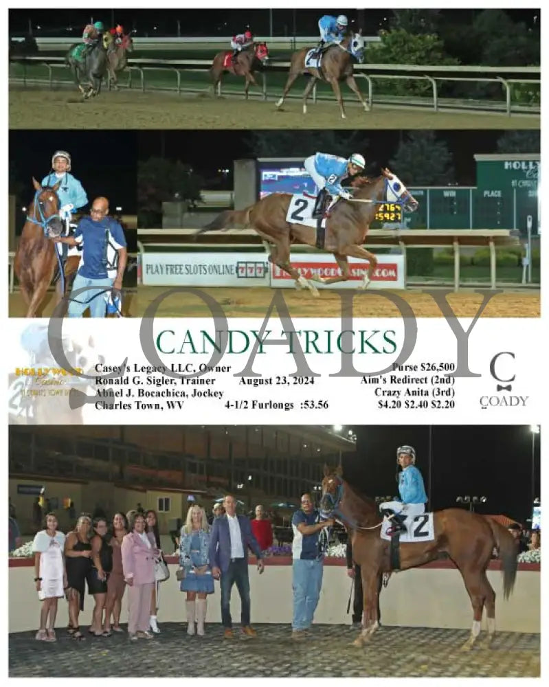 Candy Tricks - 08-23-24 R13 Ct Hollywood Casino At Charles Town Races