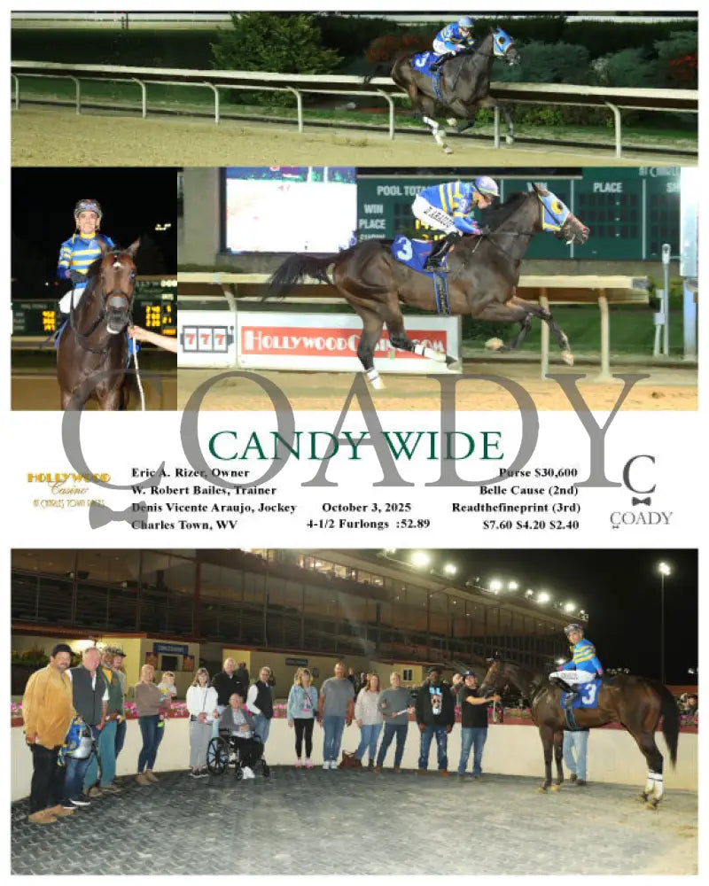 CANDY WIDE - 100325 - Race 04 - CT - Coady Media - Kurtis Coady Photography