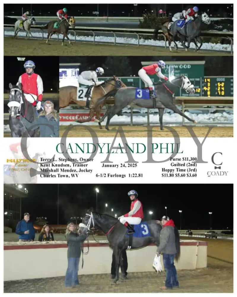 Candyland Phil - 01-24-25 R03 Ct Hollywood Casino At Charles Town Races