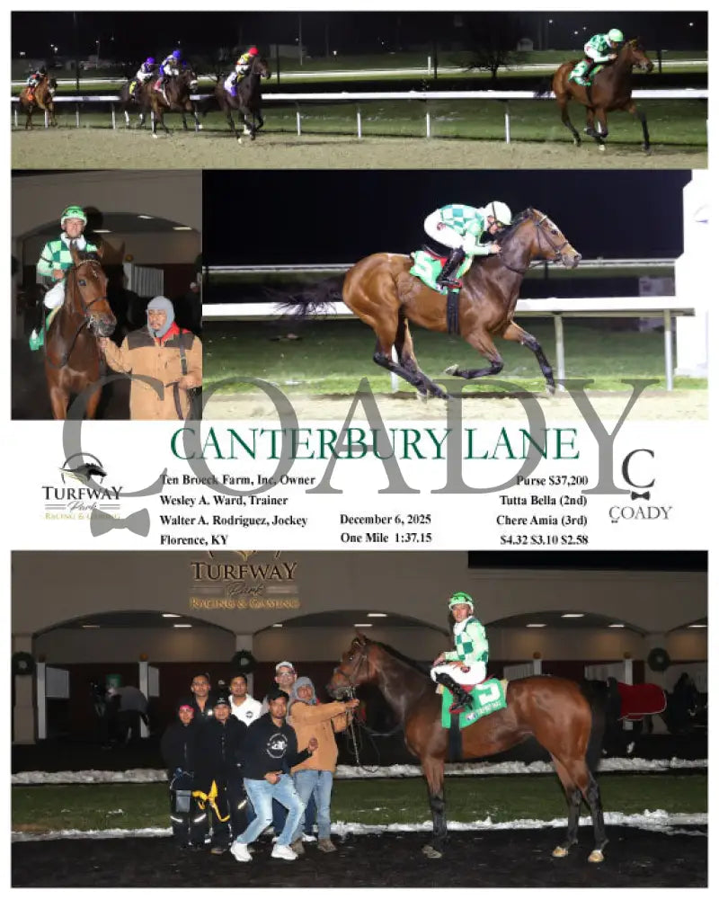 CANTERBURY LANE - 120625 - Race 10 - Coady Media - Kurtis Coady Photography