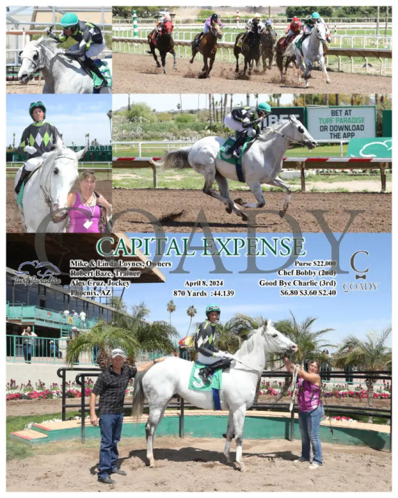 Capital Expense - 04 - 08 - 24 R02 Tup Turf Paradise