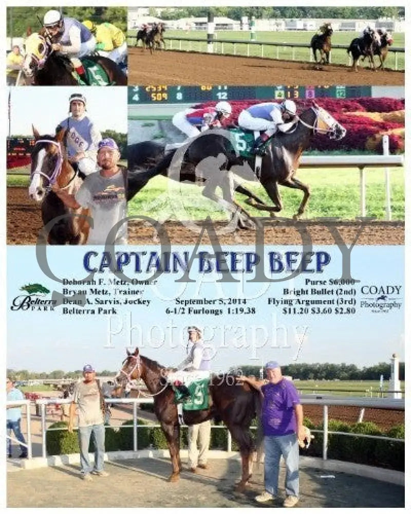 Captain Beep - 090514 Race 08 Btp Belterra Park