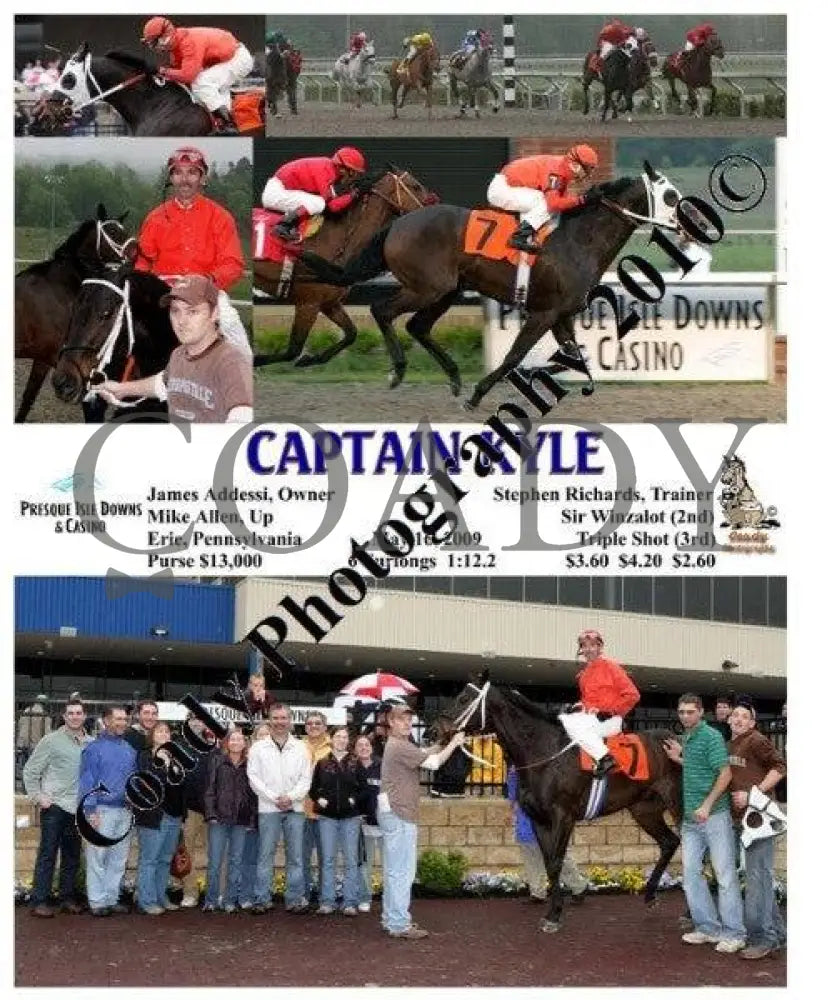 Captain Kyle - 5 16 2009 Presque Isle Downs