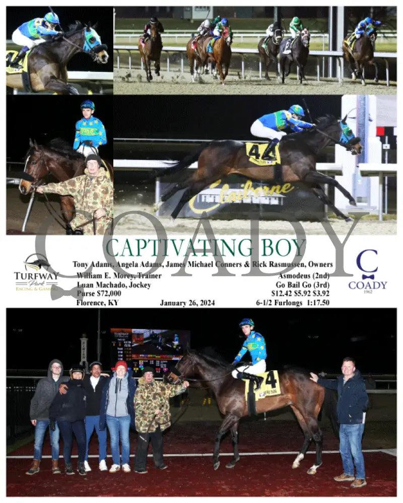 Captivating Boy - 01-26-24 R09 Tp Turfway Park