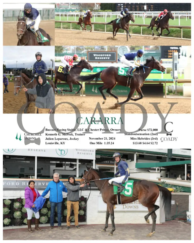 Cararra - 11-21-24 R04 Cd Churchill Downs
