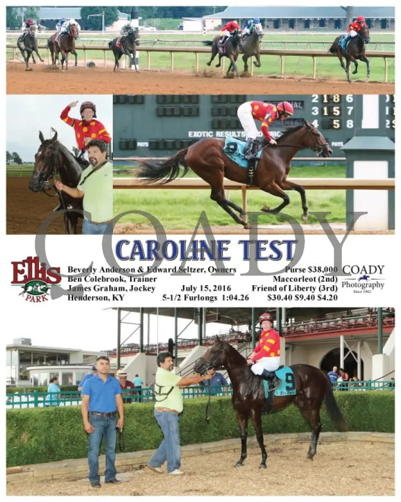 CAROLINE TEST - 071516 - Race 06 - ELP - Coady Media - Kurtis Coady Photography