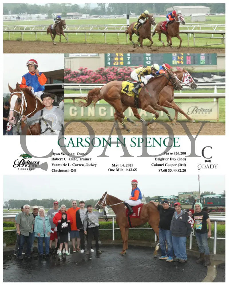 CARSON N SPENCE - 05-14-25 - R02 - BTP Churchill Downs