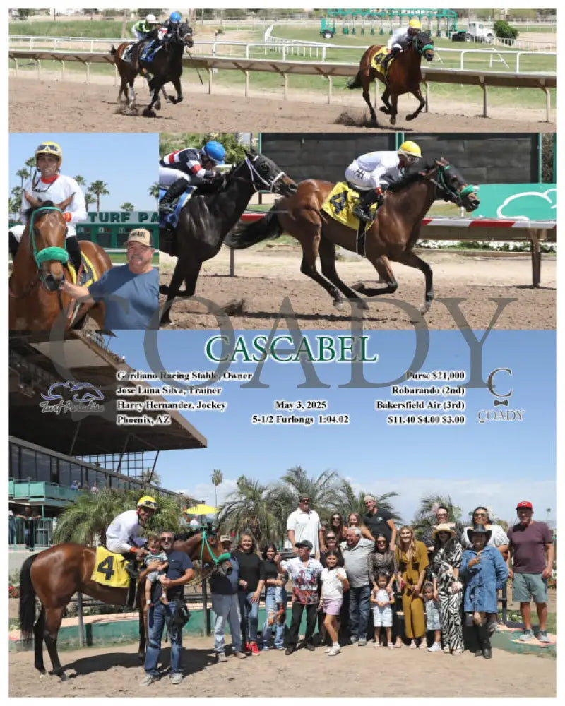 CASCABEL - 05-03-25 - R06 - TUP Turf Paradise