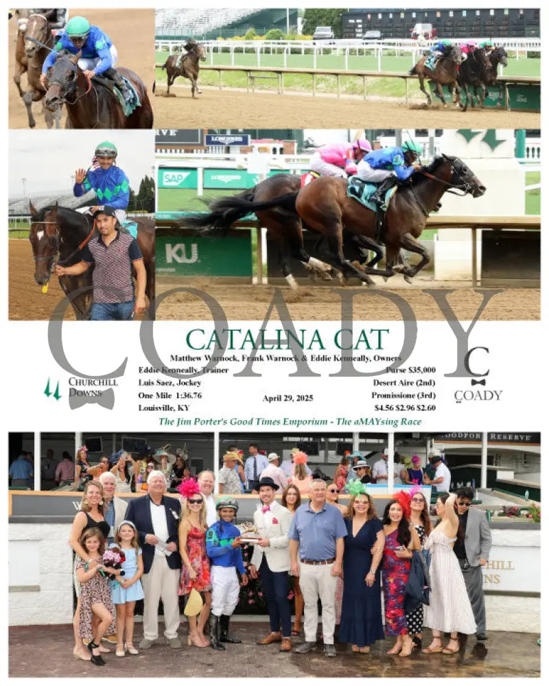CATALINA CAT - 04-29-25 - R09 - CD - Group Churchill Downs