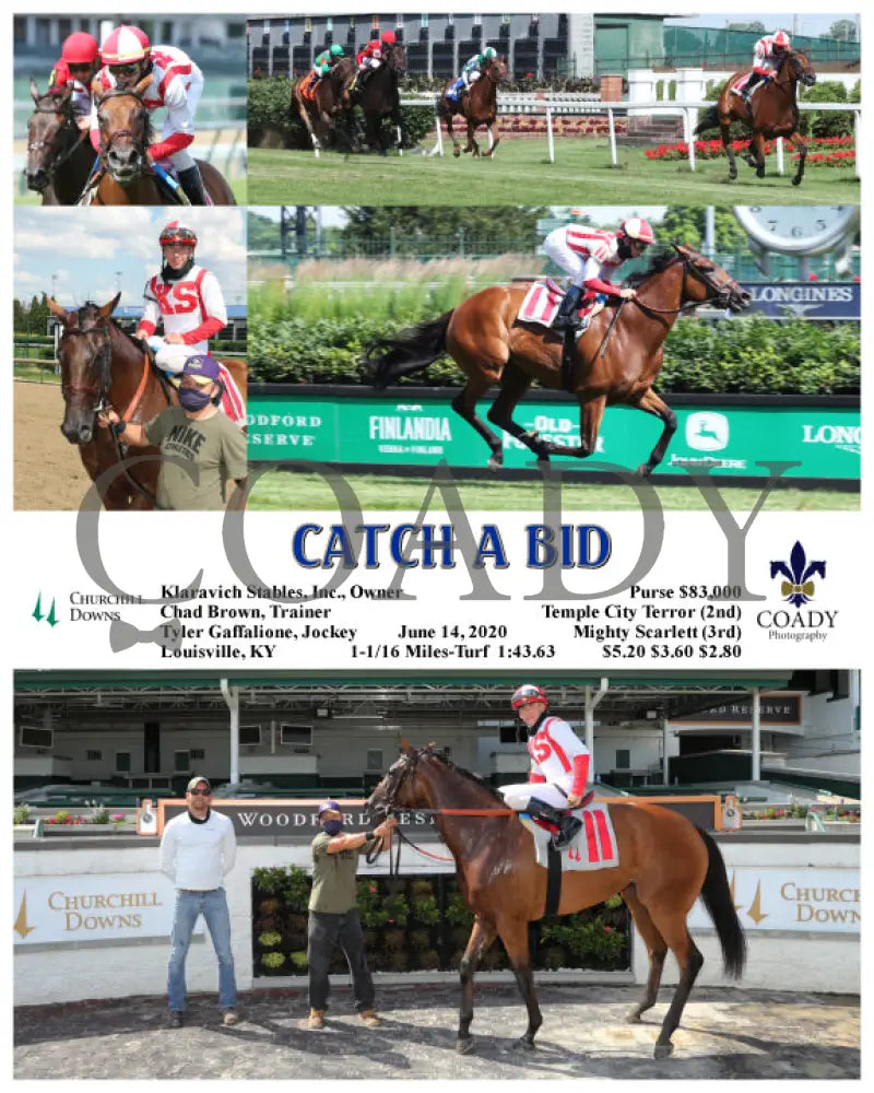 Catch A Bid - 06-14-20 R08 Cd Churchill Downs