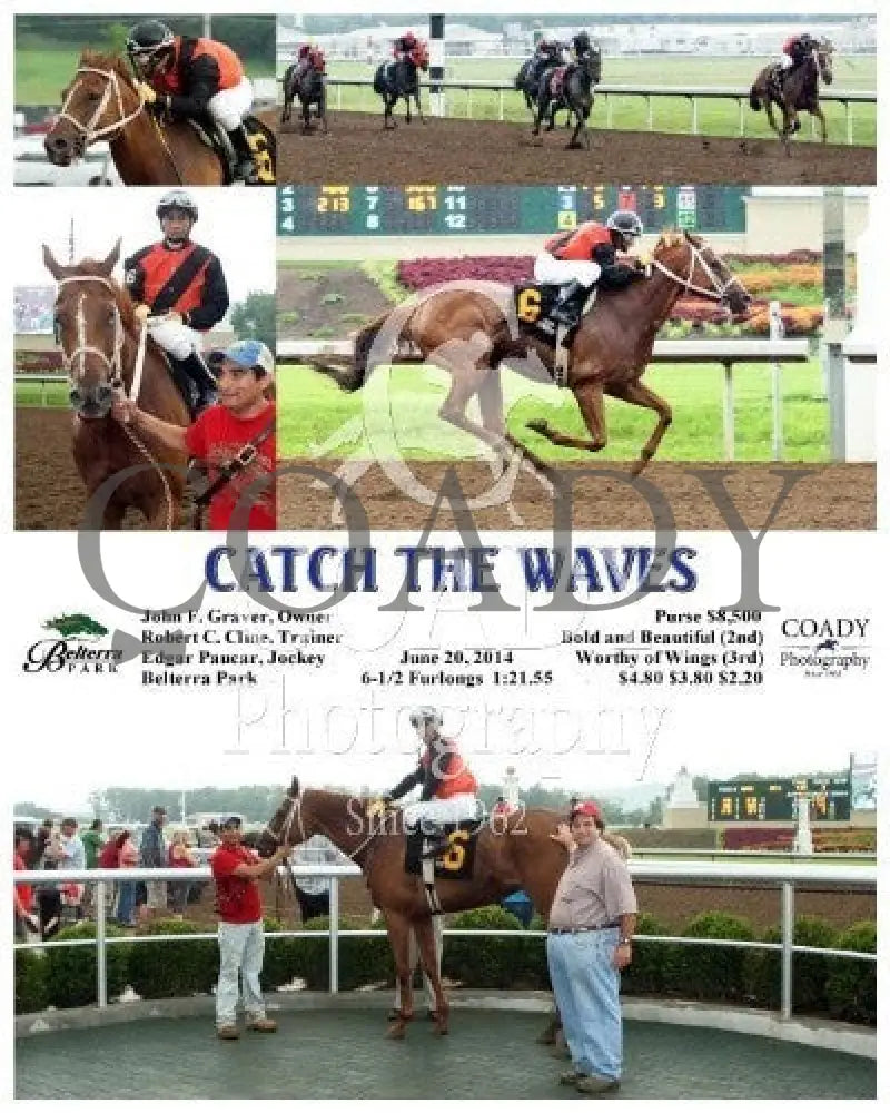 Catch The Waves - 062014 Race 03 Btp Belterra Park