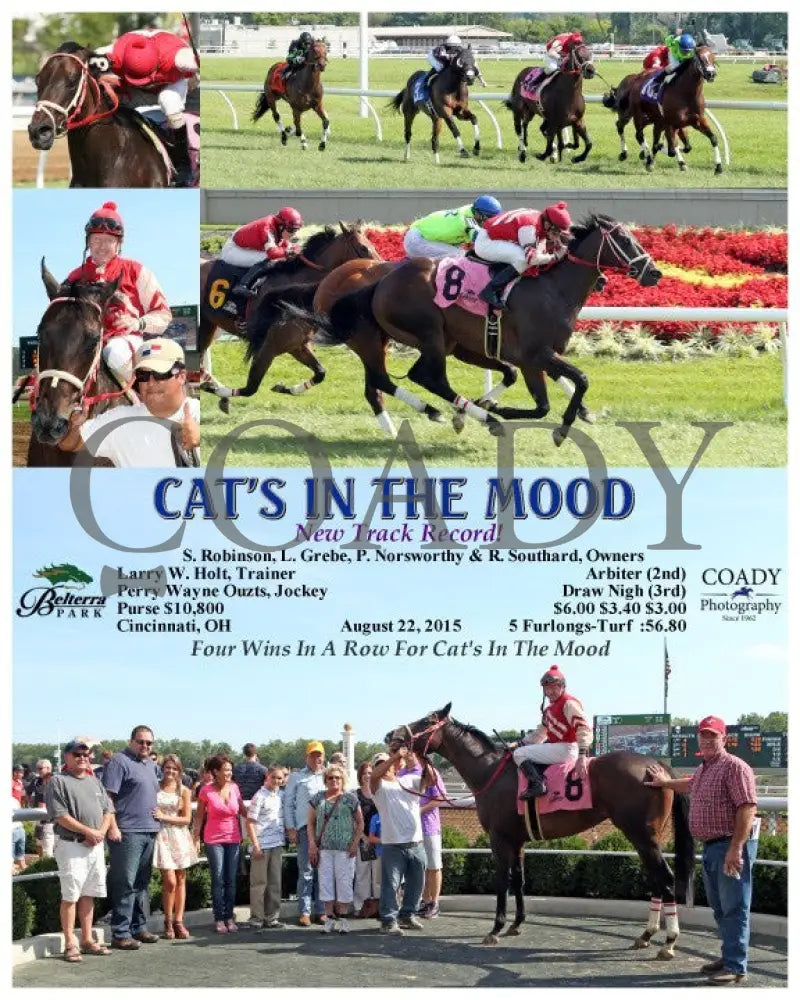 Cat’s In The Mood - 082215 Race 06 Btp Belterra Park