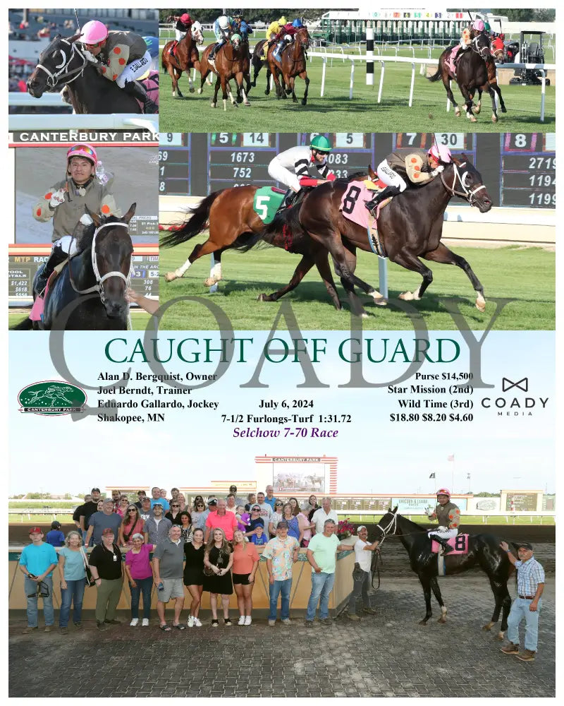 Caught Off Guard - 07-06-24 R04 Cby Canterbury Park