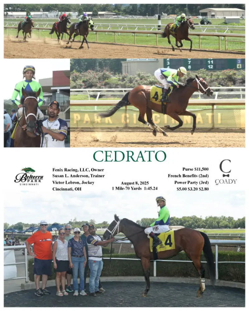 CEDRATO - 080825 - Race 05 - BTP Indiana Grand