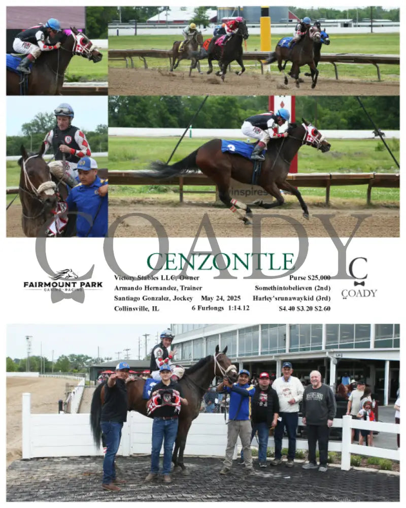 CENZONTLE - 05-24-25 - R08 - FP Fanduel Sportsbook Horse Racing