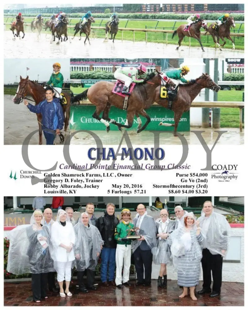 Cha Mono - 052016 Race 07 Cd Group Churchill Downs