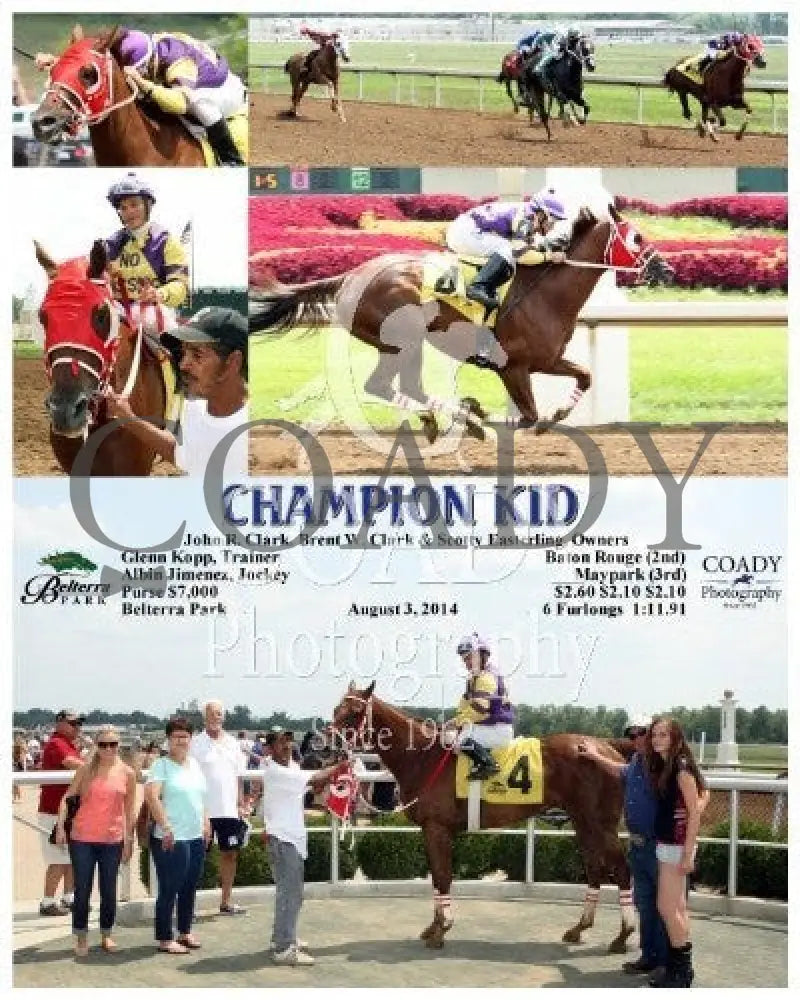 Champion Kid - 080314 Race 02 Btp Belterra Park