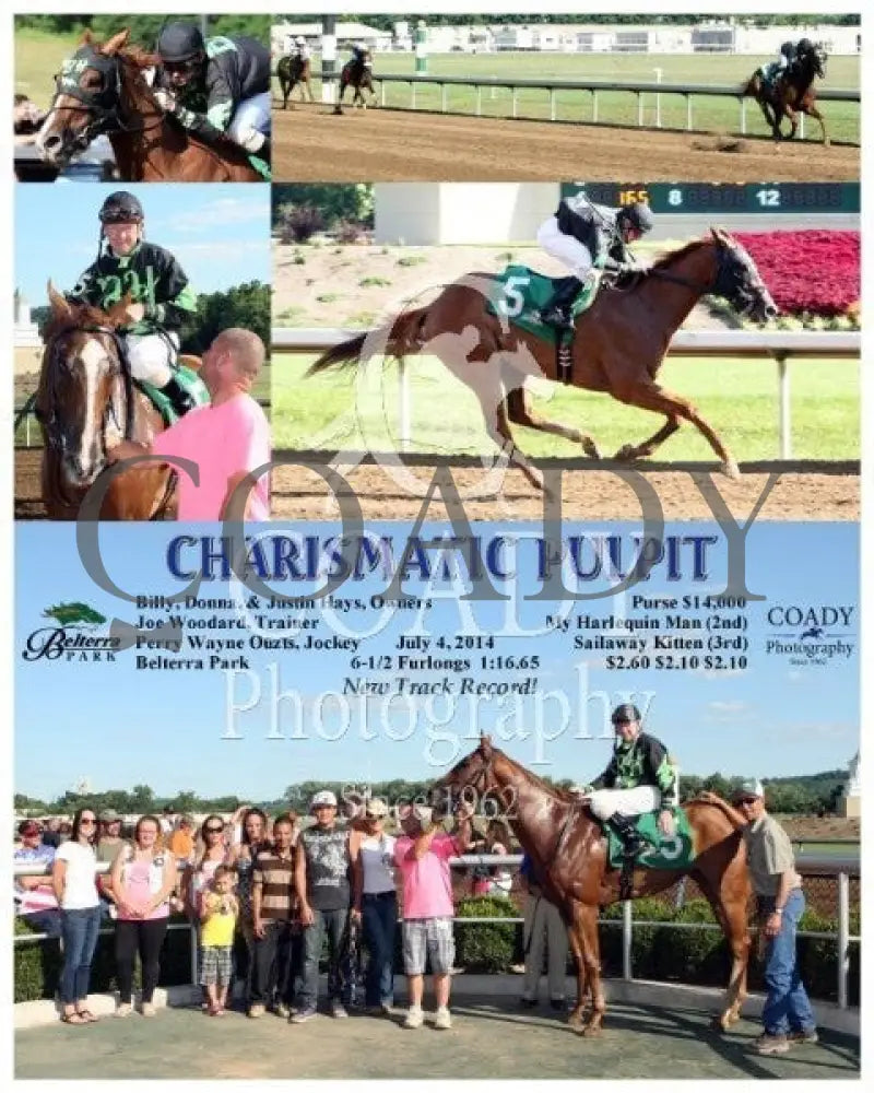 Charismatic Pulpit - 070414 Race 07 Btp Belterra Park