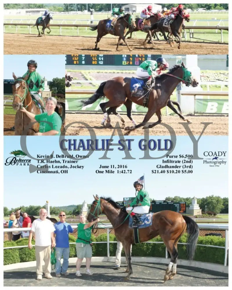 Charlie St Gold - 061116 Race 08 Btp Belterra Park