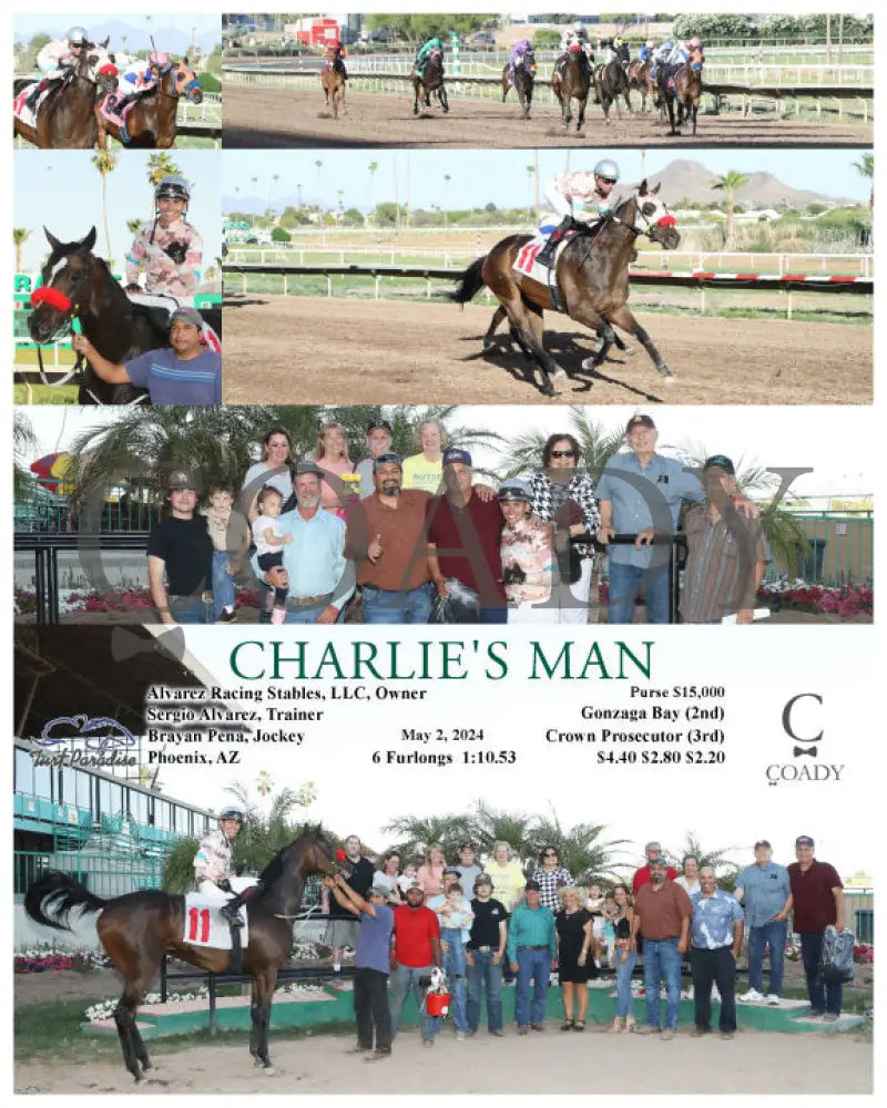 Charlie’s Man - 05-02-24 R11 Tup Turf Paradise