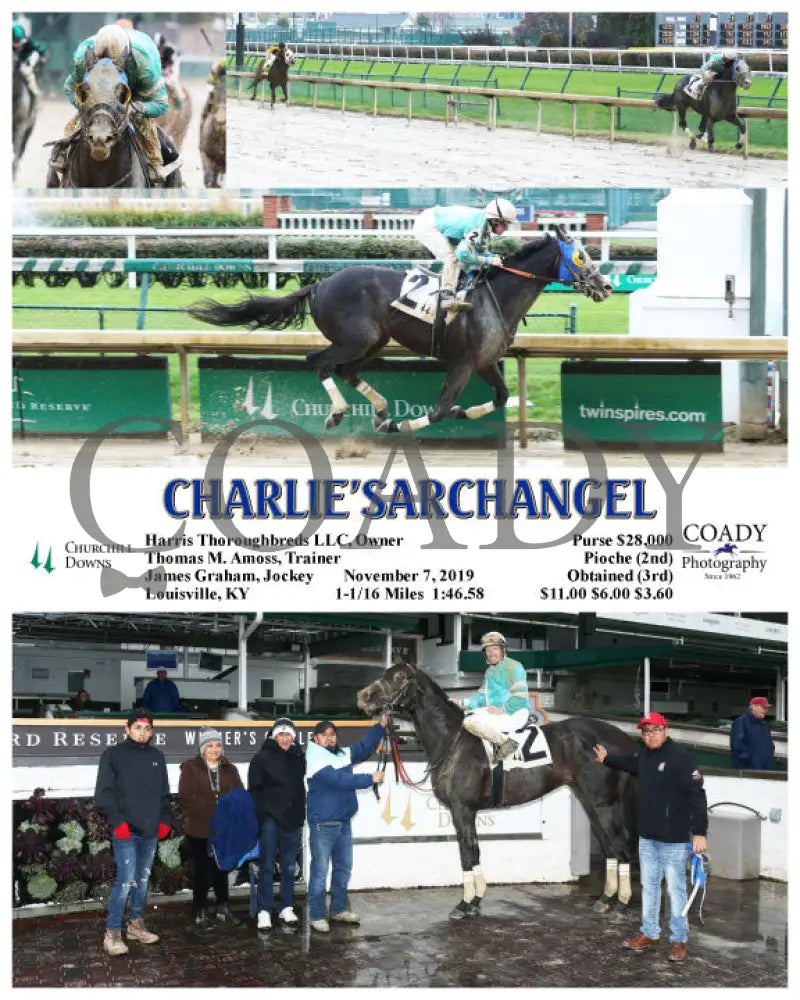 Charlie’sarchangel - 11-07-19 R03 Cd Churchill Downs