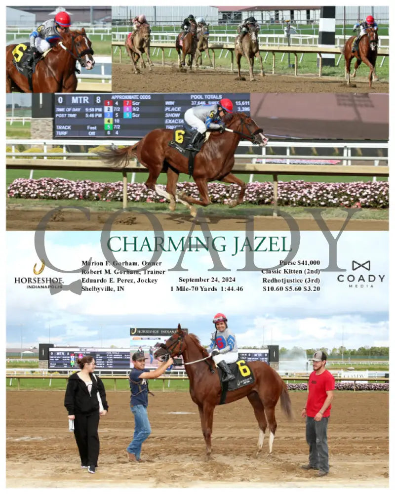 Charming Jazel - 09-24-24 R08 Ind Indiana Grand
