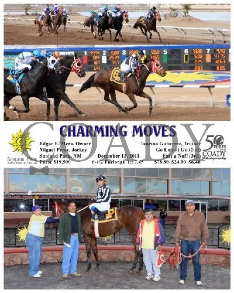 Charming Moves - 121311 Race 07 Sunland Park