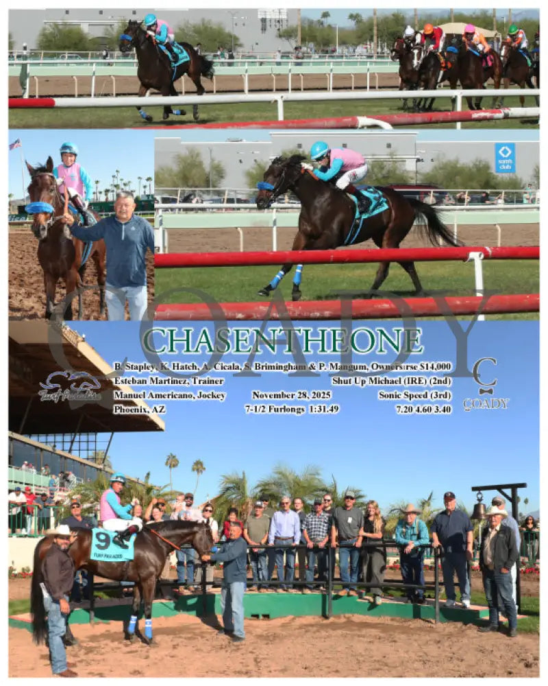 CHASENTHEONE - 11-28-25 - R03 - TUP Turf Paradise