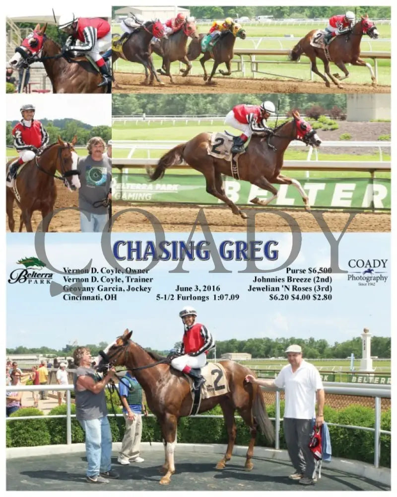 Chasing Greg - 060316 Race 02 Btp Belterra Park
