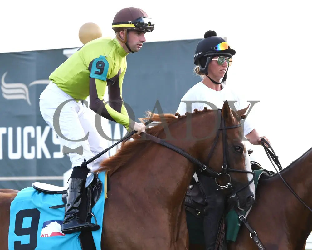 Chasing Liberty - The National Thoroughbred League Juvenile Sprint 09-01-24 R10 Kd Post Parade 02