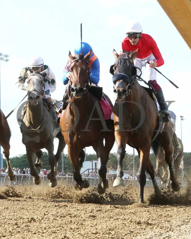 Chatalas - Indiana Oaks 29Th Running G3 07-06-24 R11 Horseshoe Under Rail 02 Grand