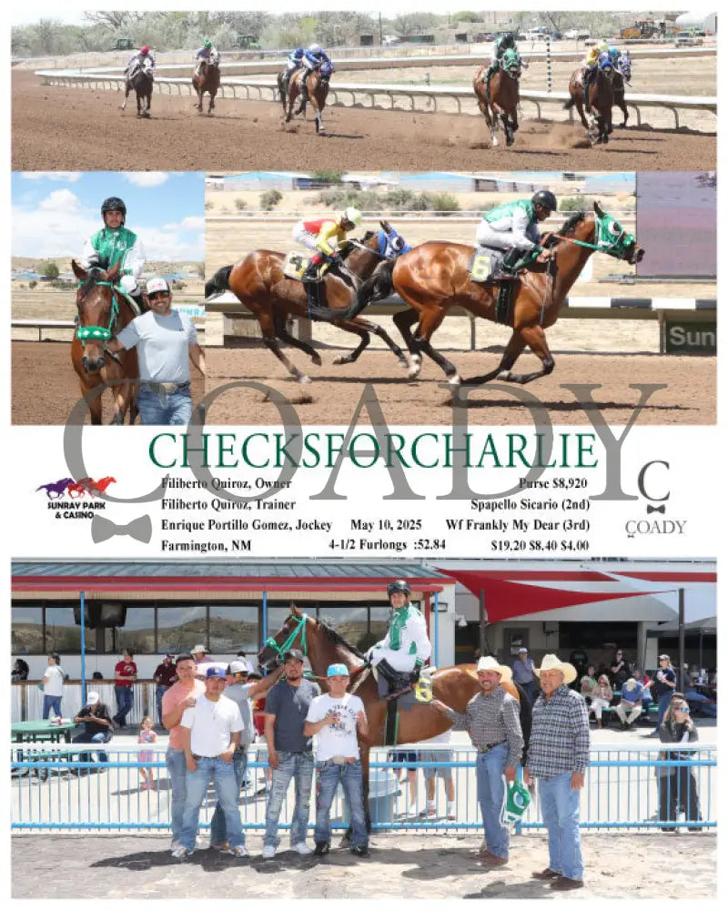 CHECKSFORCHARLIE - 05-10-25 - R04 - SRP SunRay Park