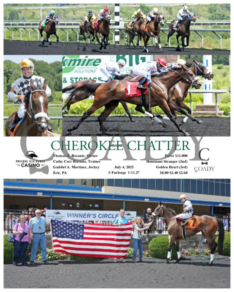 CHEROKEE CHATTER - 07-04-25 - R03 - PID Presque Isle Downs