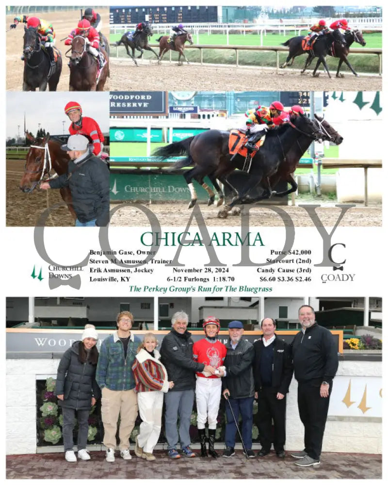 Chica Arma - 11-28-24 R04 Cd Group Churchill Downs