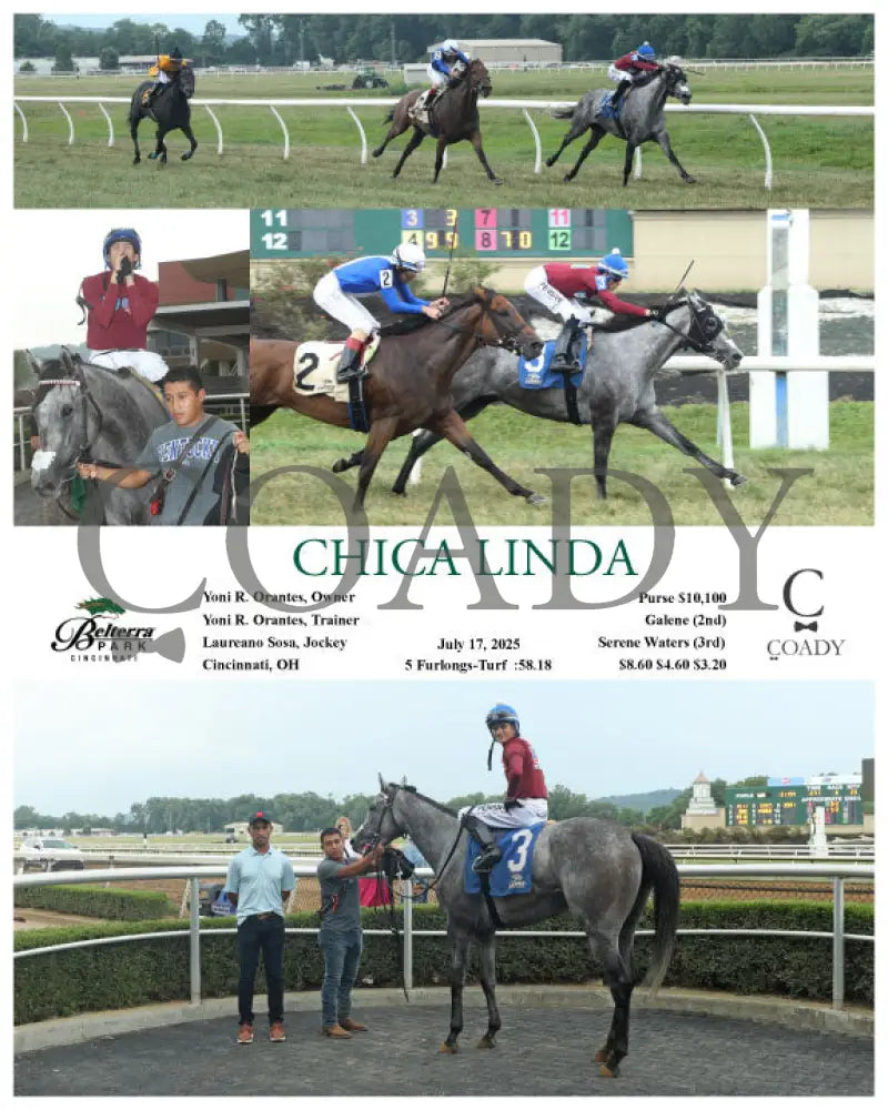 CHICA LINDA - 071725 - Race 05 - BTP Indiana Grand