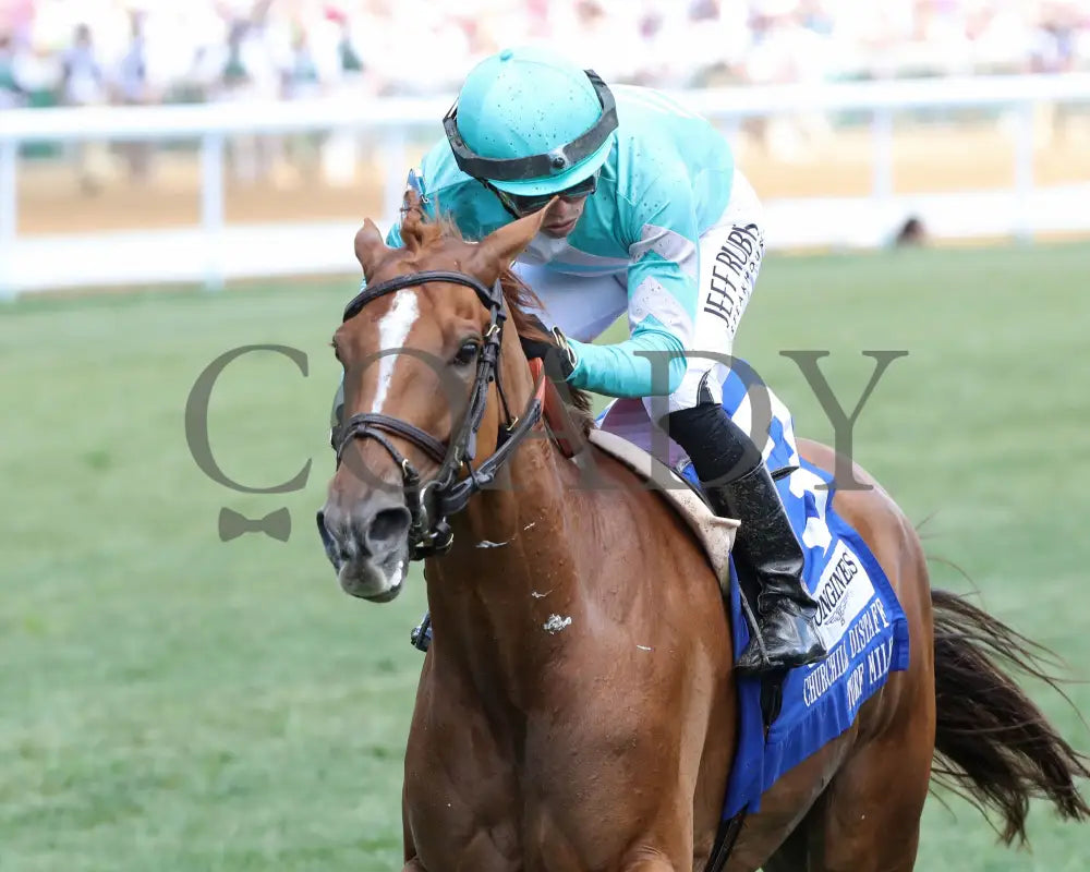 Chili Flag - The Longines Churchill Distaff Turf Mile G2 05-04-24 R07 Downs Inside Finish 02 John