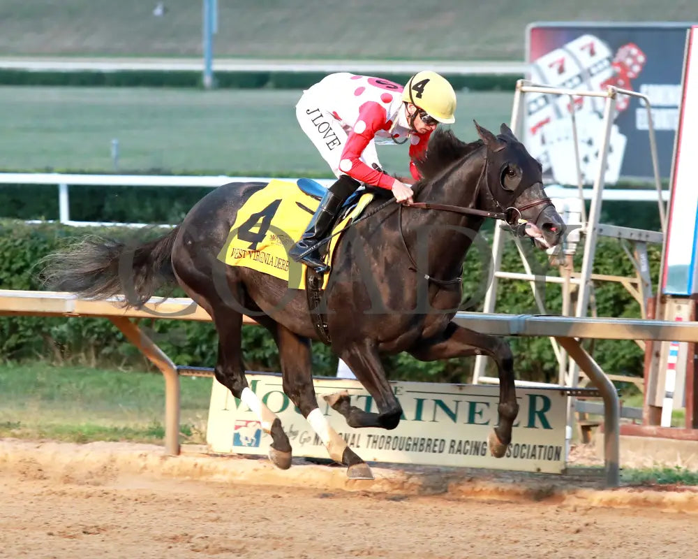 CHUNK OF GOLD - The West Virginia Derby G3 - 08-03-25 - R08 - MNR - Finish 02 Mountaineer Park
