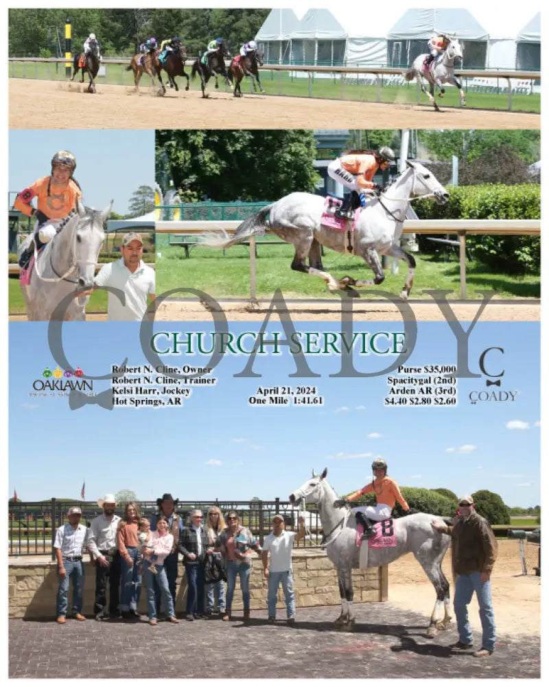 Church Service - 04-21-24 R03 Op Oaklawn Park