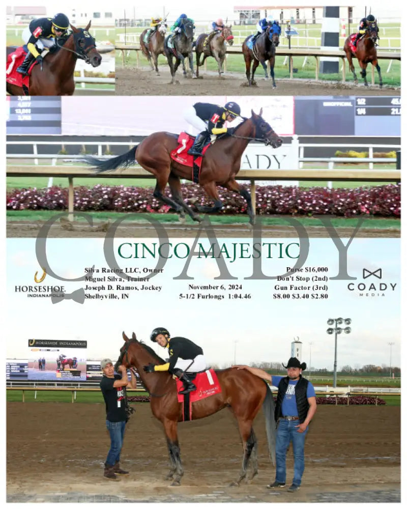 Cinco Majestic - 11-06-24 R06 Ind Indiana Grand