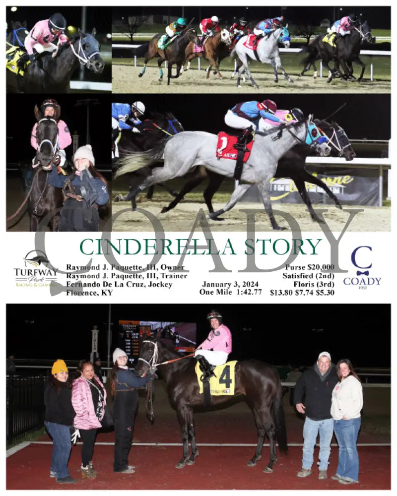 Cinderella Story - 01-03-24 R01 Tp Turfway Park