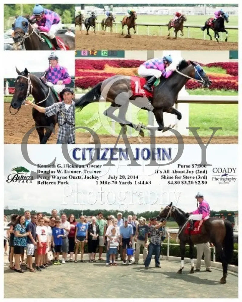 Citizen John - 072014 Race 03 Btp Belterra Park
