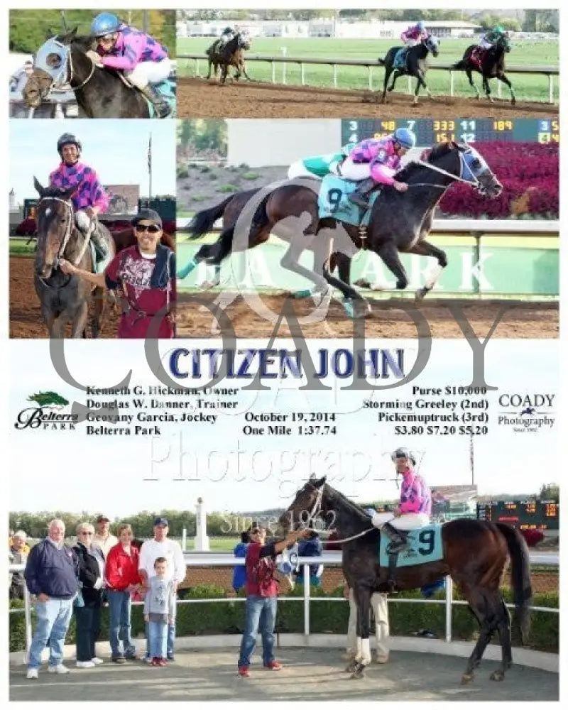 Citizen John - 101914 Race 08 Btp Belterra Park