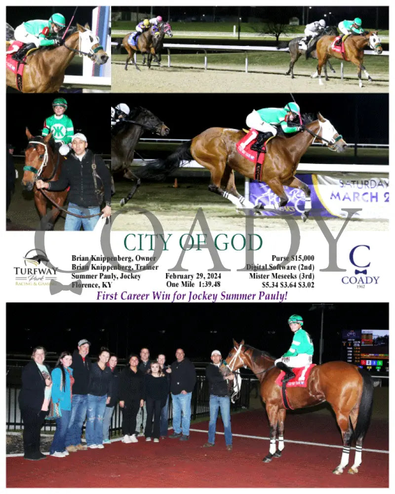 City Of God - 02-29-24 R03 Tp Turfway Park