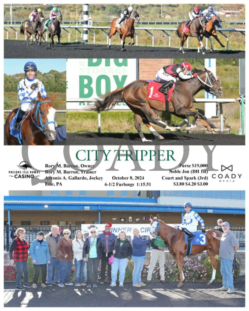 City Tripper - 10-08-24 R04 Pid Presque Isle Downs