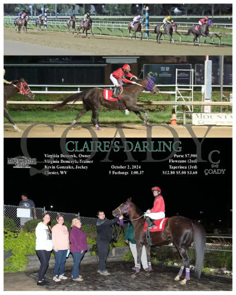 Claire’s Darling - 10-02-24 R04 Mnr Mountaineer Park